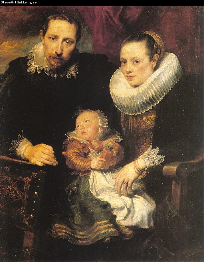 Dyck, Anthony van Family Portrait